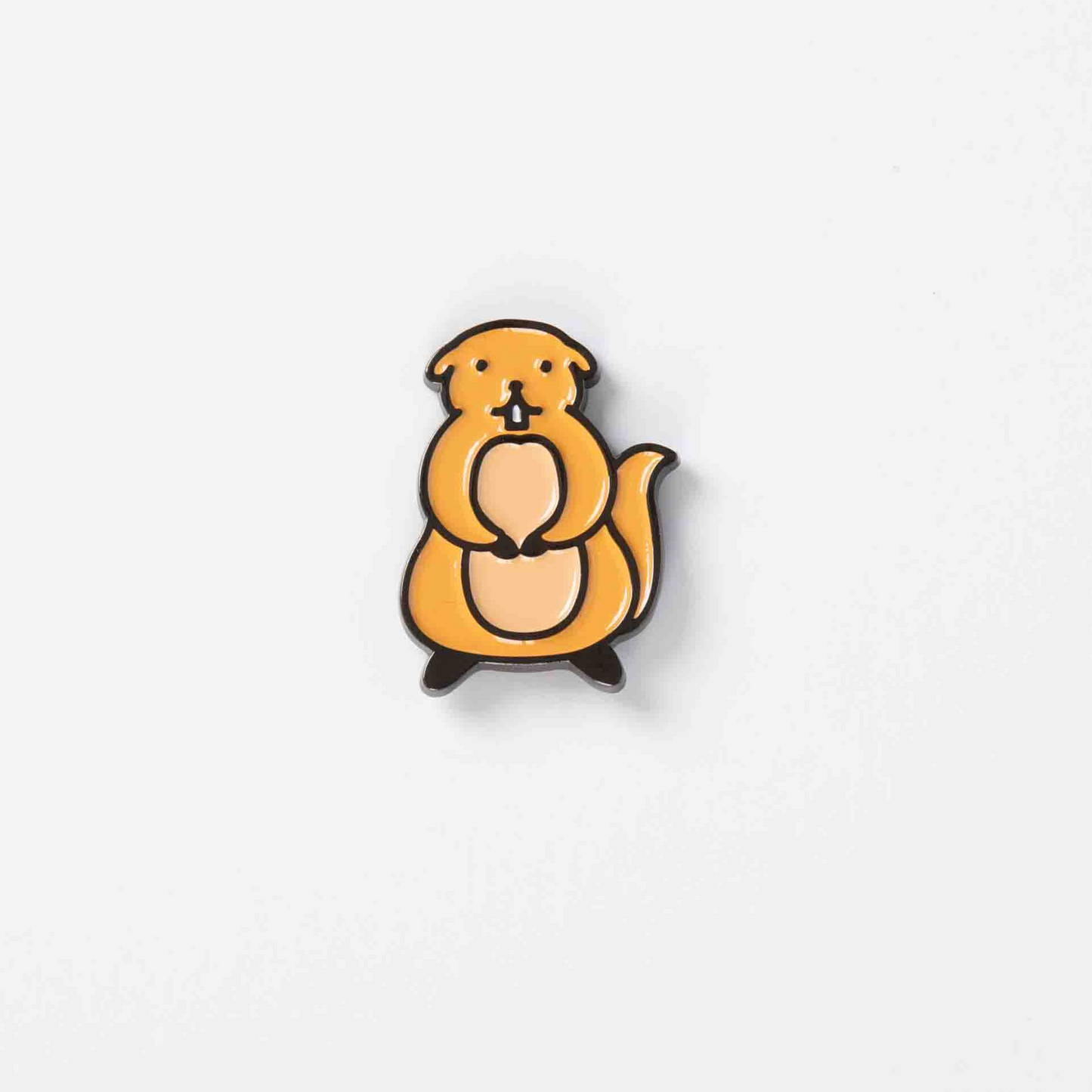 GROUNDHOG ENAMEL PIN