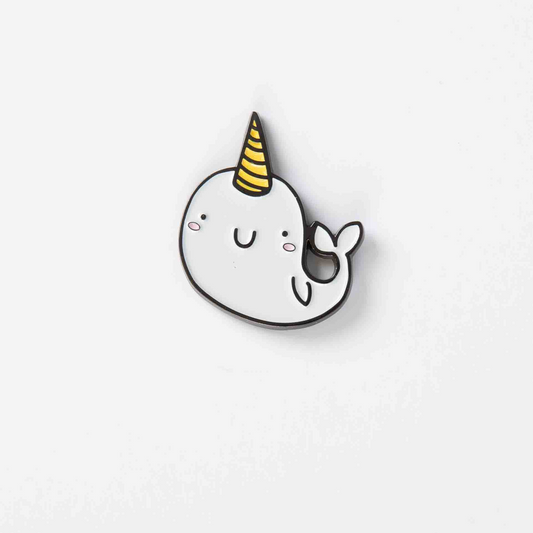 NARWHAL ENAMEL PIN