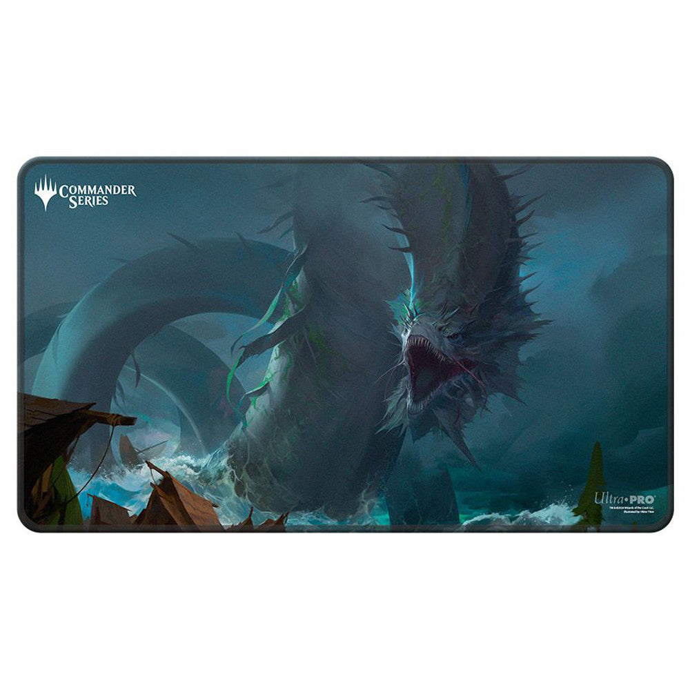 COMMANDER SERIES AESI, TYRANT OF GYRE STRAIT STITCHED EDGE PLAYMAT