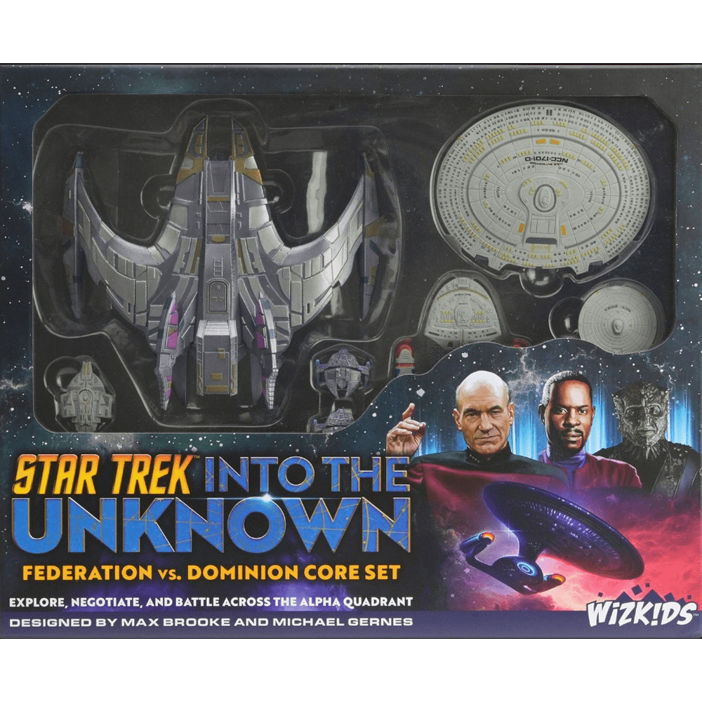 STAR TREK: INTO THE UNKNOWN FEDERATION VS DOMINION CORE SET