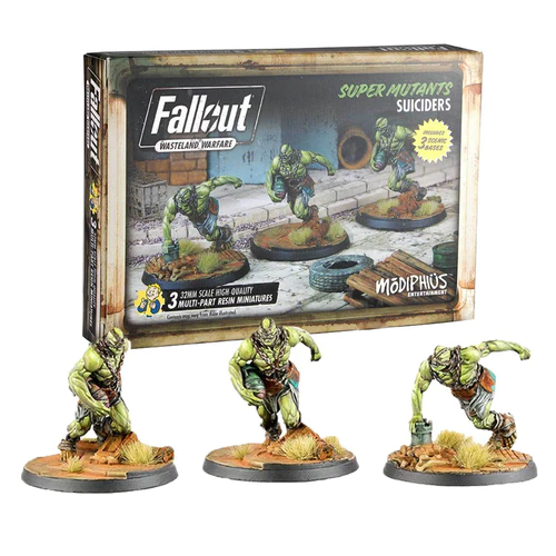 FALLOUT WASTELAND WARFARE: SUPER MUTANTS SUICIDERS