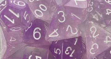 AMETHYST DIFFUSION POLY 7 DICE SET