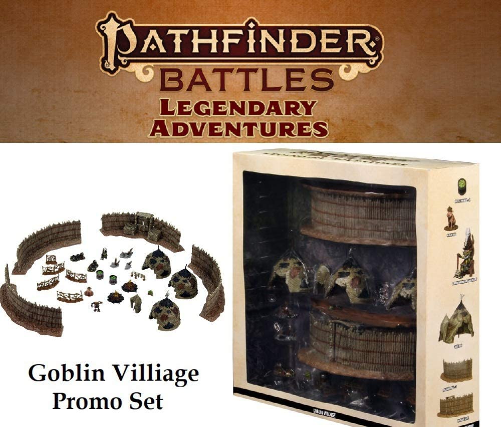 PATHFINDER BATTLES: GOBLIN VILLAGE PREMIUM SET