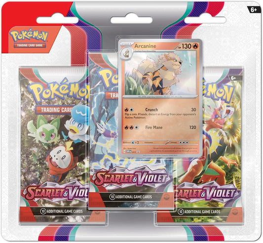 SCARLET & VIOLET 3 PACK BLISTER