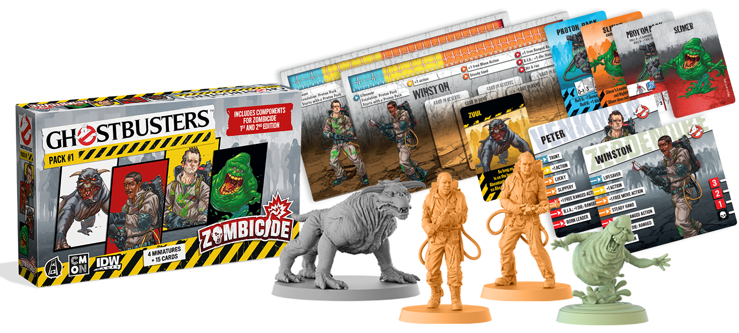 ZOMBICIDE GHOSTBUSTERS PACK 1