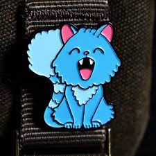 ISLE OF CATS PIN (BLUE)