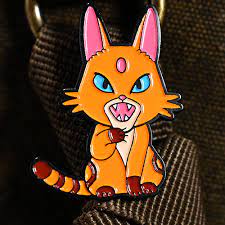 ISLE OF CATS PIN (ORANGE)