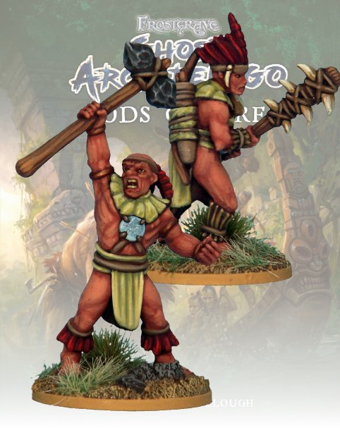 FROSTGRAVE GHOST ARCHIPELAGO: TRIBAL SAVAGE & HUNTER