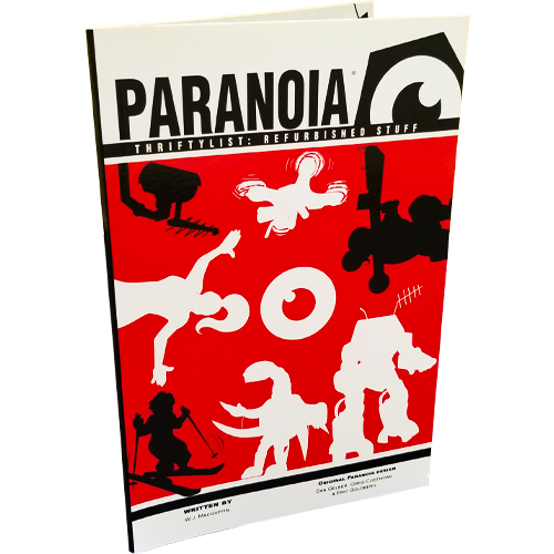 PARANOIA RPG REFURBISHED STUFF