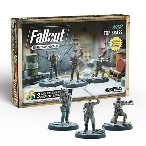 FALLOUT WASTELAND WARFARE NCR TOP BRASS