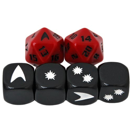 STAR TREK ADVENTURES COMMAND DIVISION DICE