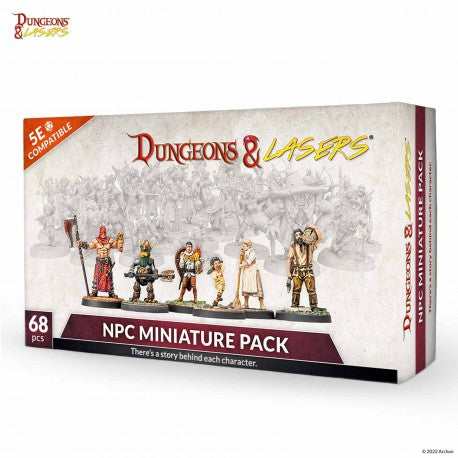 DUNGEONS & LASERS NPC BOXED SET